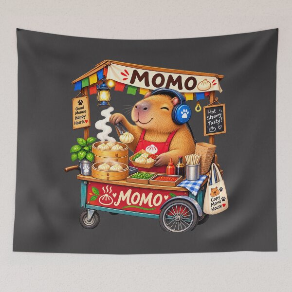 Item preview, Chill Capybara Summer – Tropical Pool Vacation designed and sold by HOUSE OF TIST.
