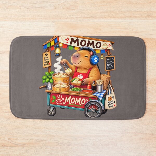 Item preview, Chill Capybara Summer – Tropical Pool Vacation designed and sold by HOUSE OF TIST.