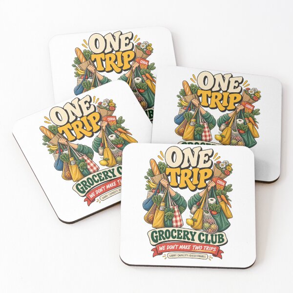 Item preview, One Trip Grocery Club – We Don't Make Two Trips designed and sold by Golden Era Studio.