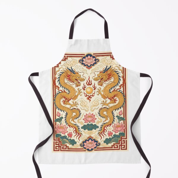 Item preview, Vietnamese Dragon - Two Dragons Chasing a Pearl #2 designed and sold by Rising Drake.