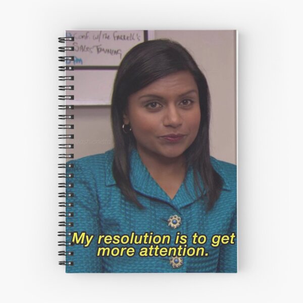 Item preview, Kelly Kapoor's New Year's Resolution | The Office designed and sold by Ferne Reacts.