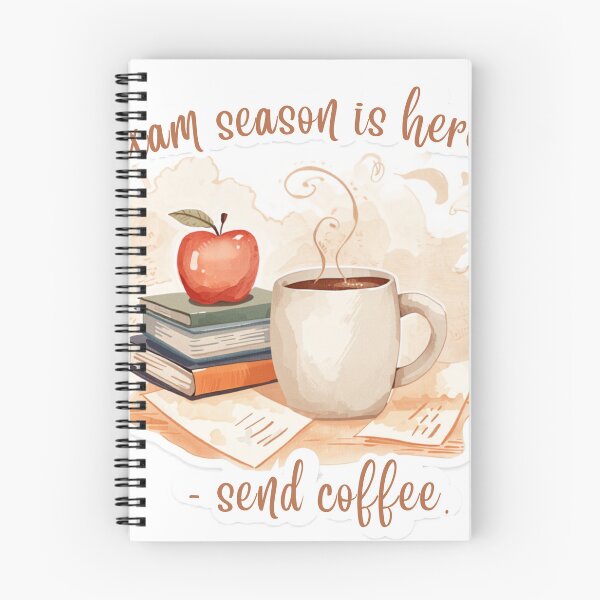 Item preview, Exam Season Is Here Send Coffee designed and sold by CozyMomDesign.
