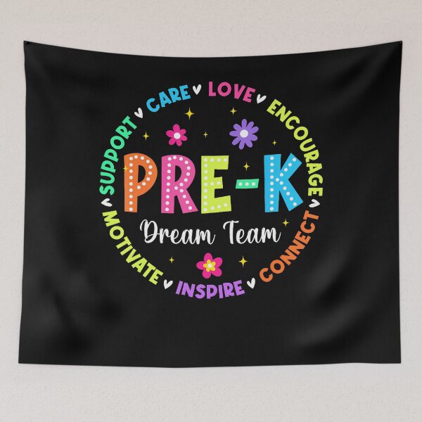 Item preview, Cute Pre-K Dream Team Back To School Preschool Teacher Squad designed and sold by ripgoatclothing.