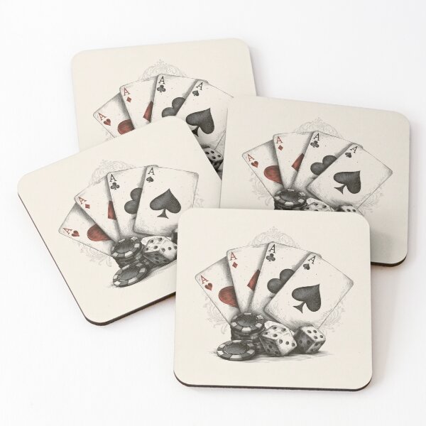 Item preview, four aces and casino themed games designed and sold by dcrc.