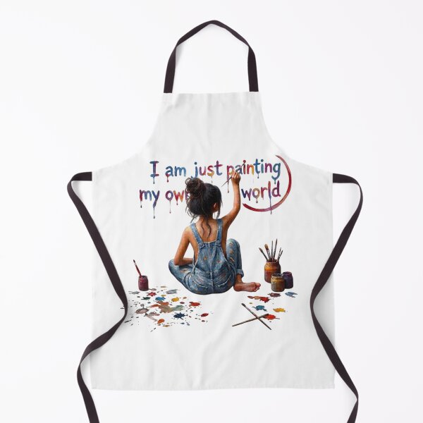 Item preview, Painting My Own World – Artist Girl Painting designed and sold by IvanaIka.