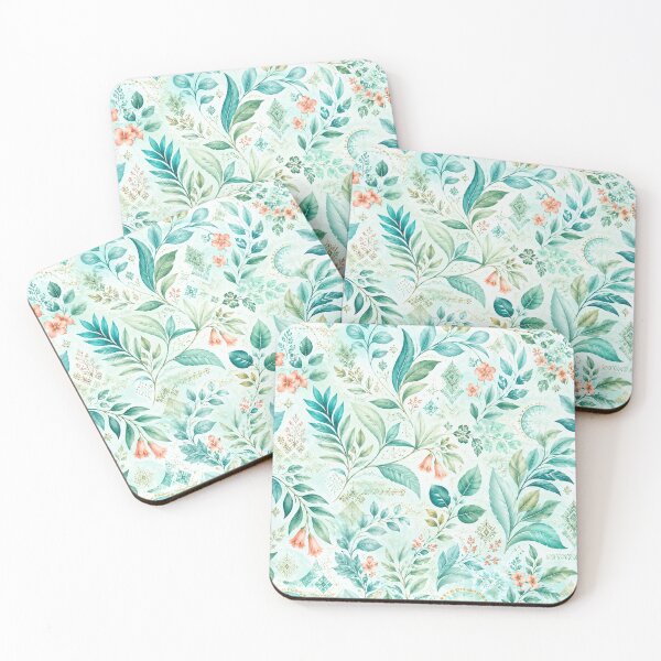 Item preview, Asmara Garden – Eritrean Botanical Pattern designed and sold by Haben Habesha.