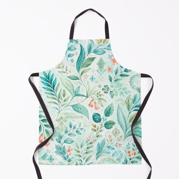Item preview, Asmara Garden – Eritrean Botanical Pattern designed and sold by Haben Habesha.