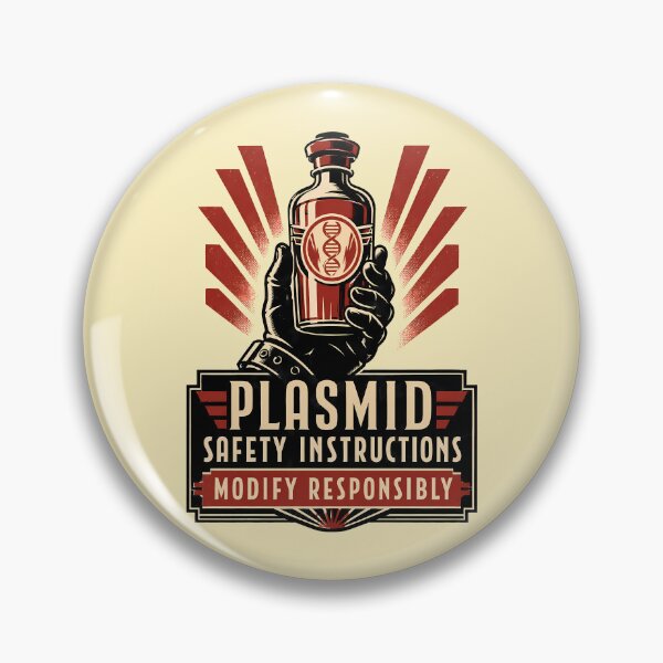 Item preview, Plasmid Safety Instruction Poster designed and sold by agearb.