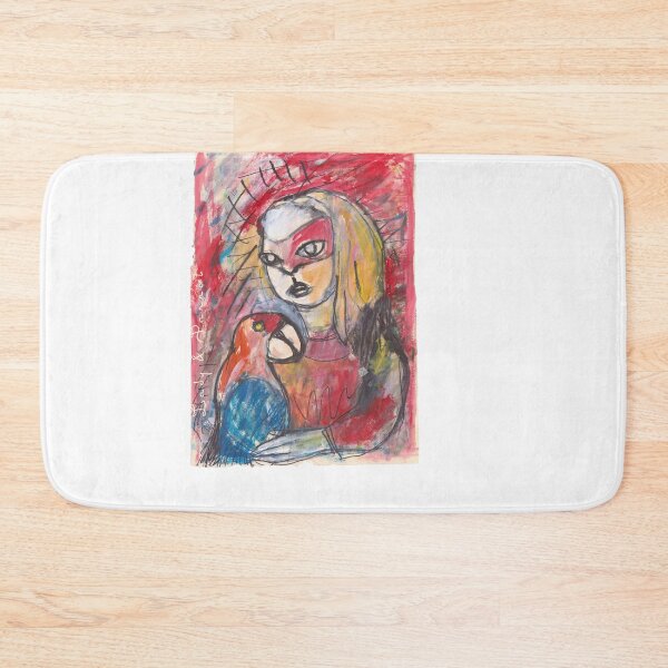 Item preview, Lady & Parrot (Painting by ACCI) designed and sold by VanyssaGraphics.