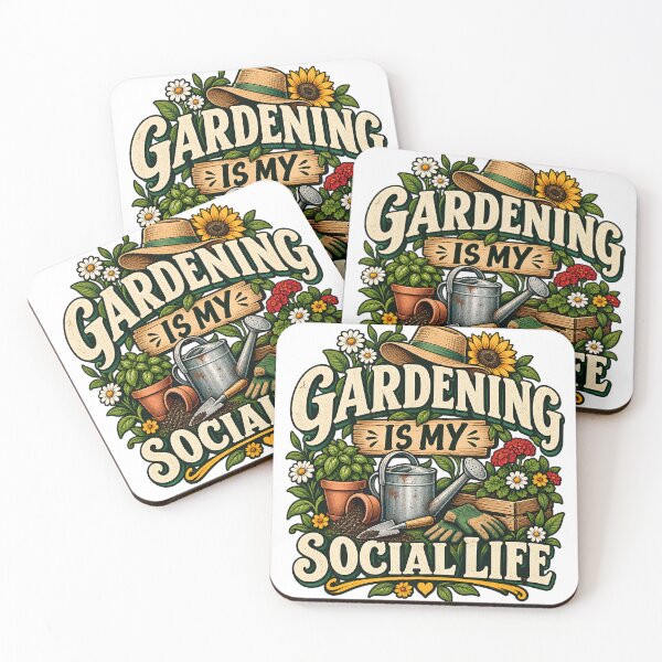 Item preview, Gardening Is My Social Life Funny Gardener designed and sold by Haji  Kamora.