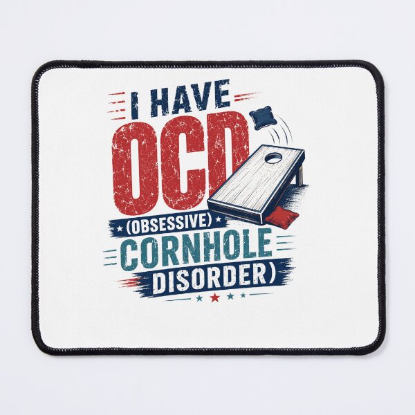Item preview, I Have OCD (Obsessive Cornhole Disorder) Cornhole Player Enthusiast Gift designed and sold by JonesFlora2025.