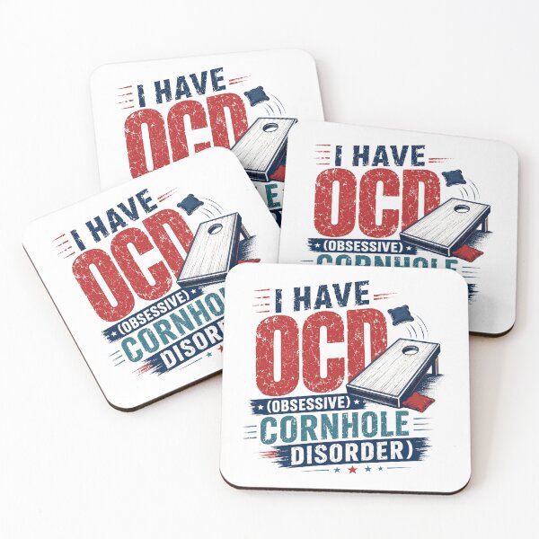 Item preview, I Have OCD (Obsessive Cornhole Disorder) Cornhole Player Enthusiast Gift designed and sold by JonesFlora2025.