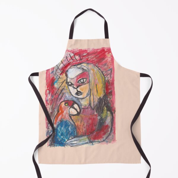 Item preview, Lady & Parrot (Painting by ACCI) designed and sold by VanyssaGraphics.