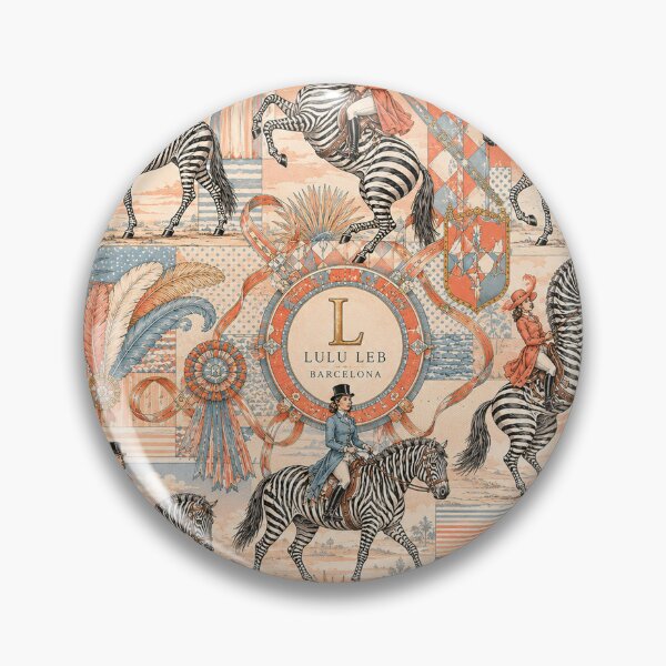 Artikelvorschau, Zebra Riders – Vintage Schal-Design entworfen und verkauft von LuluLeb.