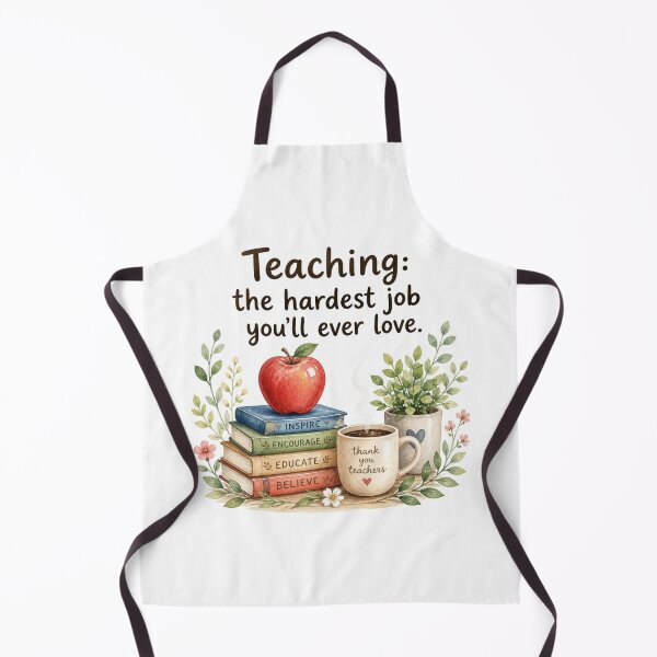Item preview, Teaching The Hardest Job You'll Ever Love designed and sold by CozyMomDesign.
