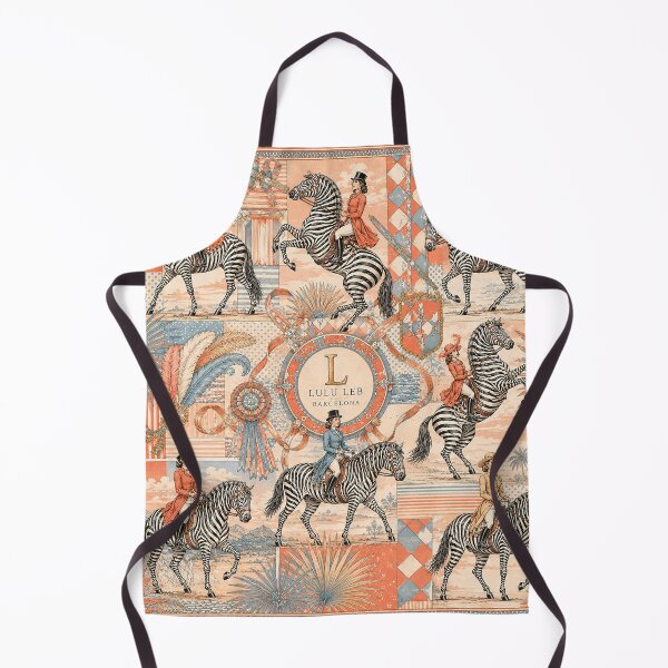 Item preview, Zebra Riders – Vintage Scarf Design designed and sold by LuluLeb.