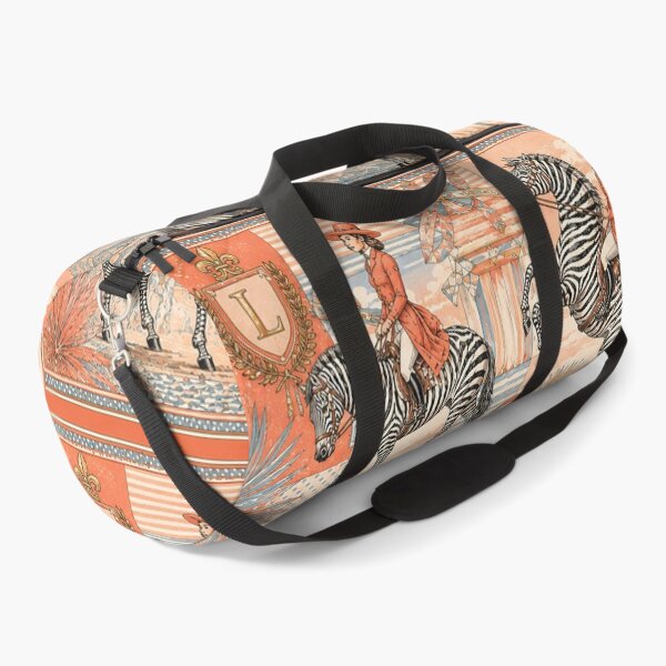 Item preview, Zebra Riders – Vintage Scarf Design designed and sold by LuluLeb.