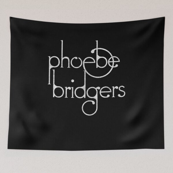 Item preview, Phoebe Bridgers Typographic Fan Art Design designed and sold by cortezbarronvv.
