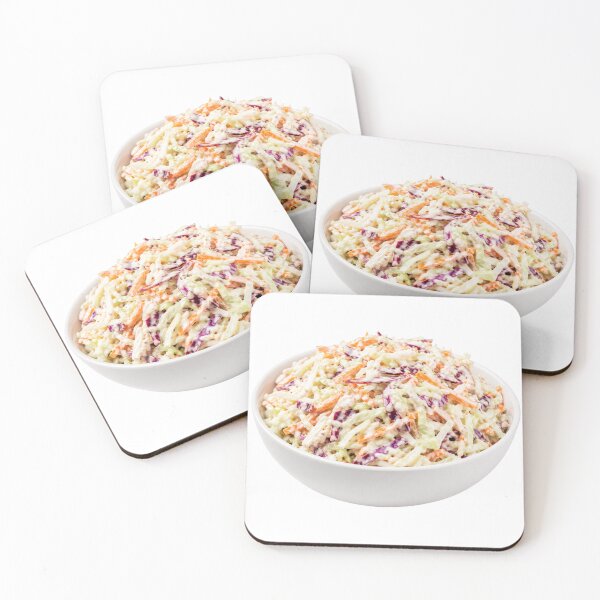 Item preview, Fresh Creamy Coleslaw Salad Bowl designed and sold by PriyankaSonara.