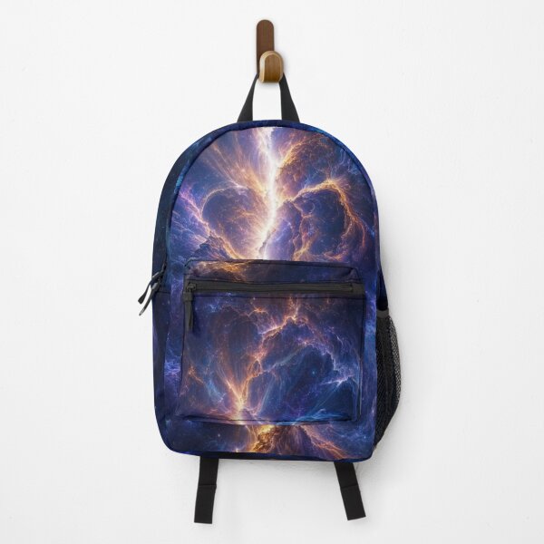 Item preview, The Celestial Divide | Luminous Cosmic Nebula Space Art designed and sold by OandSDesigns23.