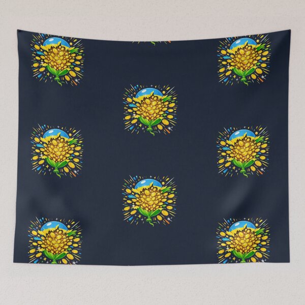 Item preview, Ukraine Jackpot Victory Gold Coins Boom Ukraine Flag Success Art designed and sold by CreativeArtistL.