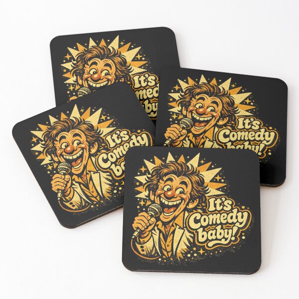 Item preview, Comedy Baby Retro Comedian Portrait Illustration Funny Quote designed and sold by Aymanejed.