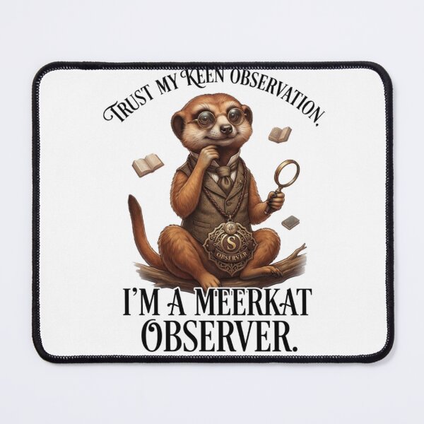Item preview, Meerkat Field Agent Dapper Detective T-Shirt designed and sold by happyshirt27.
