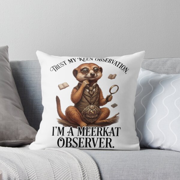Item preview, Meerkat Field Agent Dapper Detective T-Shirt designed and sold by happyshirt27.