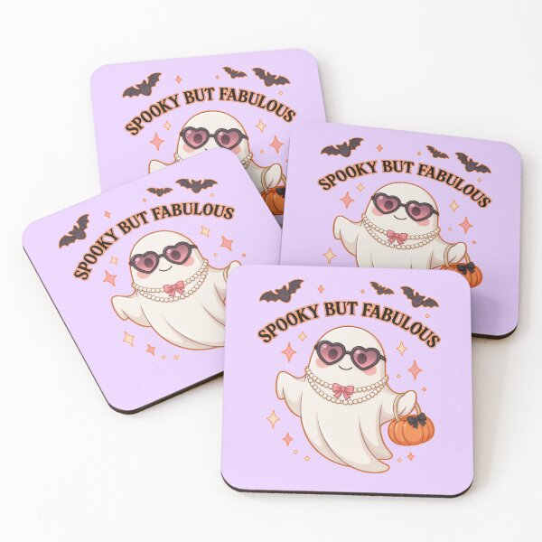 Item preview, Spooky but Fabulous Cute Ghost Halloween Aesthetic designed and sold by Nzgiftsandmore.
