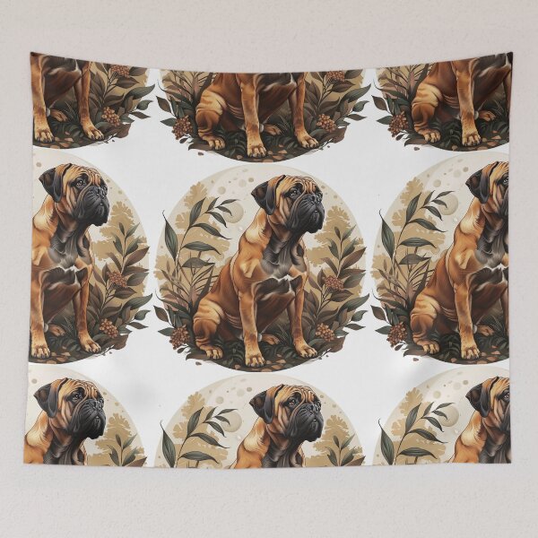 Item preview, Cute Bullmastiff puppy dog designed and sold by MendaciousMina.