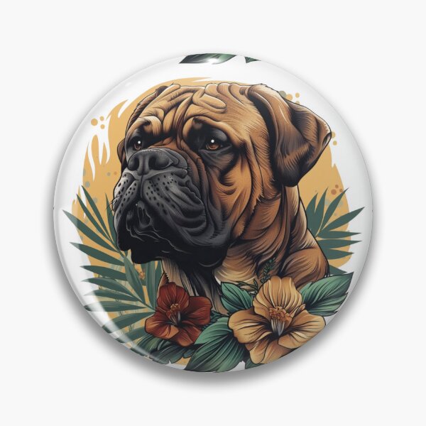 Item preview, Cute Bullmastiff puppy dog designed and sold by MendaciousMina.