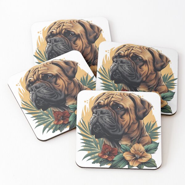 Item preview, Cute Bullmastiff puppy dog designed and sold by MendaciousMina.