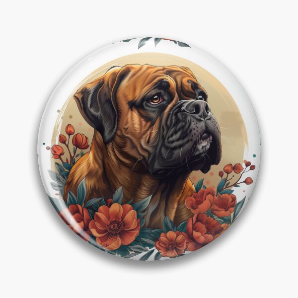 Item preview, Cute Bullmastiff puppy dog designed and sold by MendaciousMina.
