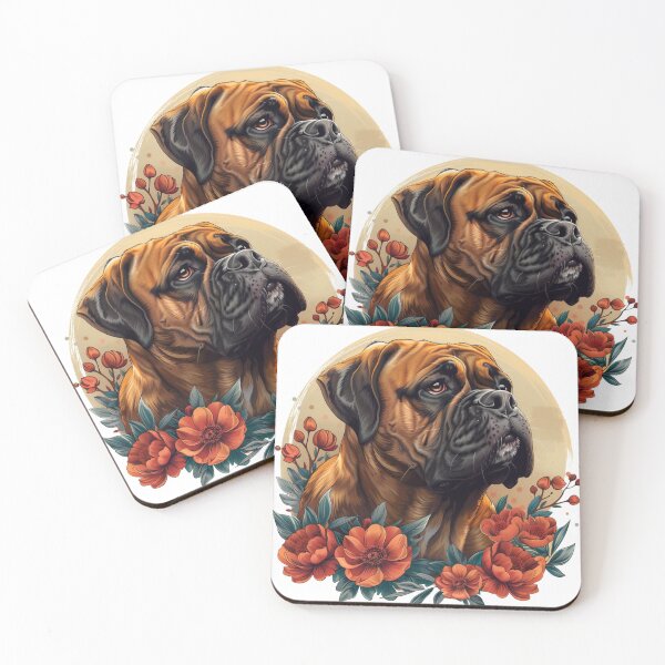 Item preview, Cute Bullmastiff puppy dog designed and sold by MendaciousMina.