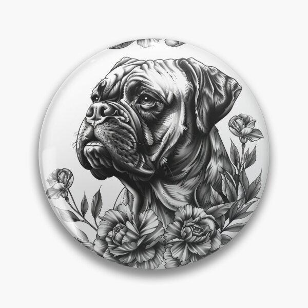 Item preview, Cute Bullmastiff puppy dog designed and sold by MendaciousMina.