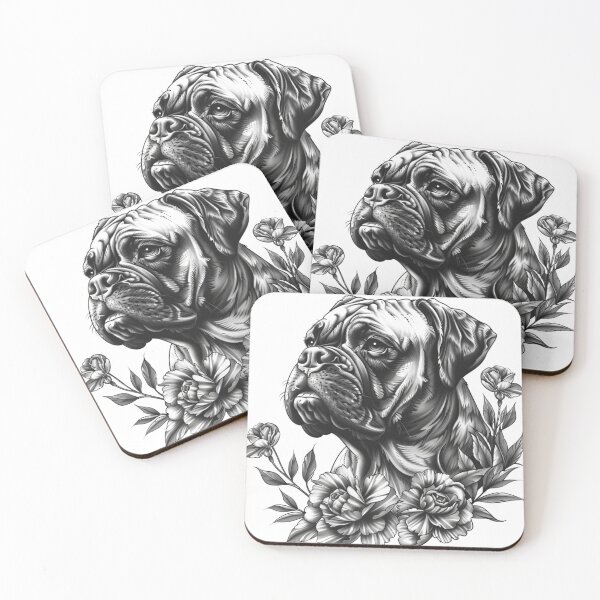 Item preview, Cute Bullmastiff puppy dog designed and sold by MendaciousMina.
