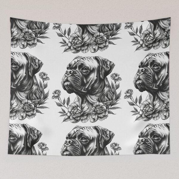 Item preview, Cute Bullmastiff puppy dog designed and sold by MendaciousMina.