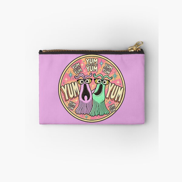 Item preview, Yum Yum Retro Alien Duo – Groovy 70s Foodie Space Creatures designed and sold by Dream Circuit .