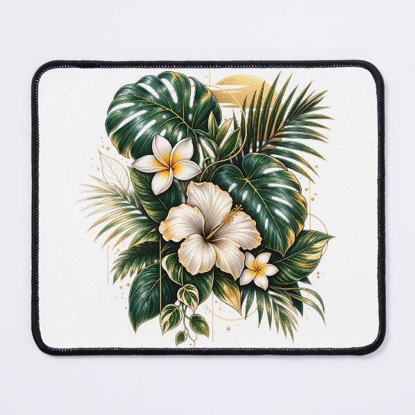 Item preview, Tropical Botanical Flowers – Exotic Island Foliage designed and sold by CreativeMindsetLab.
