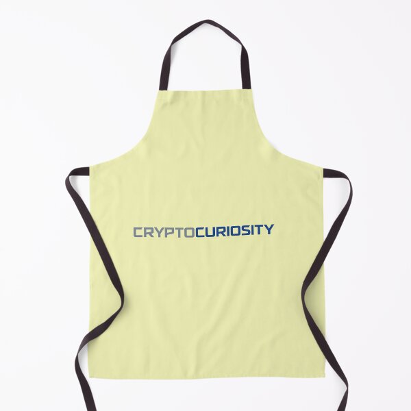 Item preview, Cryptocuriosity wording in cool colors,mnimalist design designed and sold by wallartofmio.