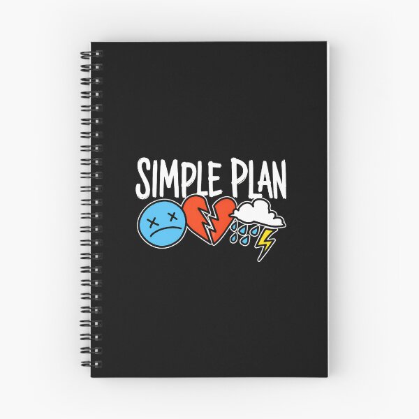 Item preview, Simple Plan Band Sad Face Broken Heart Stormy Cloud-83 designed and sold by ChevalierIzyy.