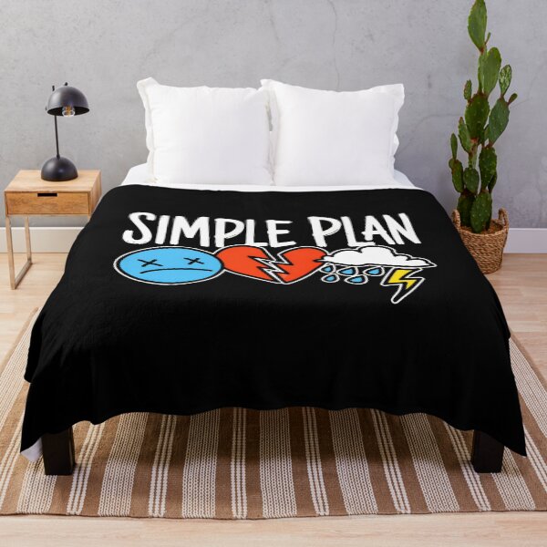 Item preview, Simple Plan Band Sad Face Broken Heart Stormy Cloud-83 designed and sold by ChevalierIzyy.