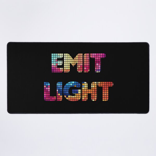 Item preview, Colorful Mosaic Pixel Emit Light designed and sold by Emit Eminence.