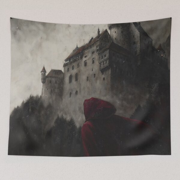 Item preview, Gothic Vampire Castle Under Moonlight designed and sold by DarkHolyQueen.