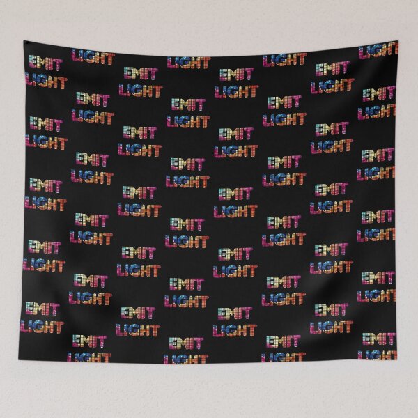 Item preview, Colorful Mosaic Pixel Emit Light designed and sold by Emit Eminence.