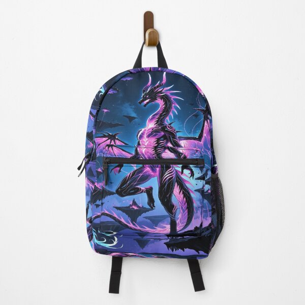 Item preview, Epic 4K Void Cosmic Galaxy Fantasy Dragon Art designed and sold by Freestyle Prints.