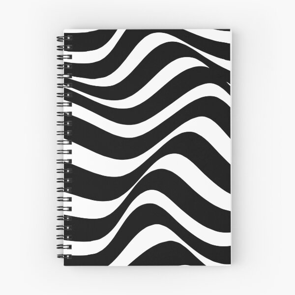Item preview, Black and White Wave Pattern designed and sold by GRFORA.