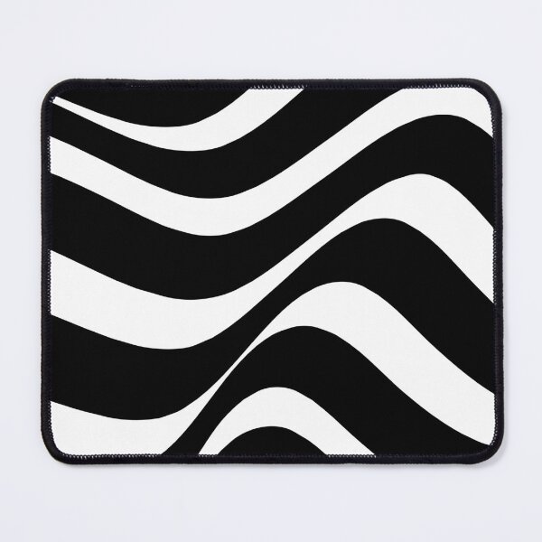 Item preview, Black and White Wave Pattern designed and sold by GRFORA.
