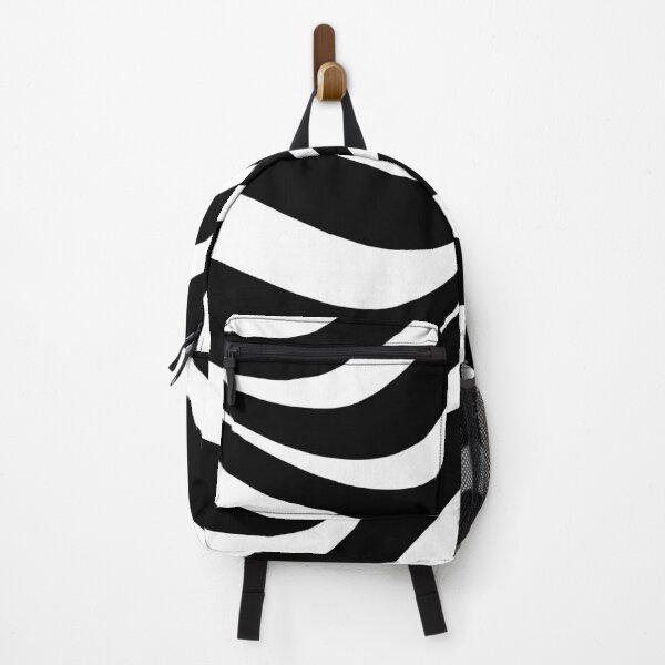 Item preview, Black and White Wave Pattern designed and sold by GRFORA.