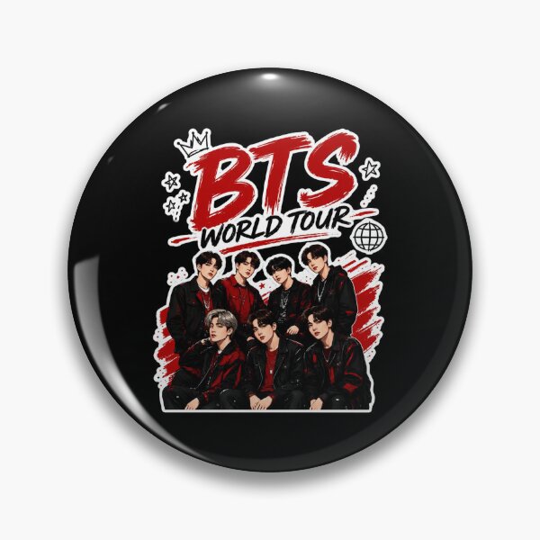 Item preview, bts World Tour 2026 designed and sold by DreadFlockArt.